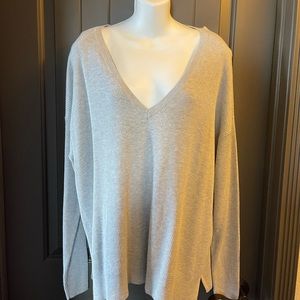 Abound Gray Ribbed Sweater from Nordstrom Rack NEW